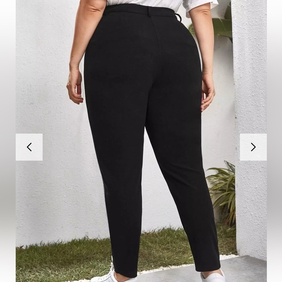 BloomChic Plus Size 2XL Buttoned Waist Solid Work Pants us18-20 - Picture 2 of 7